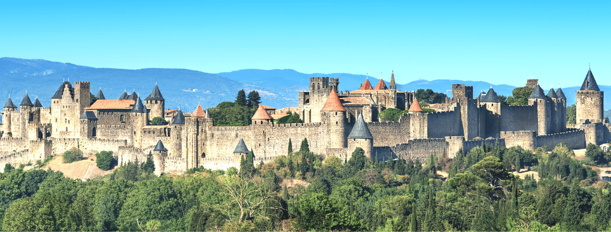 Castillo Carcassonne · Francia